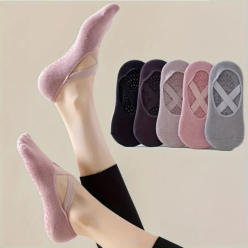Anti-Slip Yoga & Pilates Socks One Size