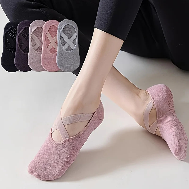 Anti-Slip Yoga & Pilates Socks One Size