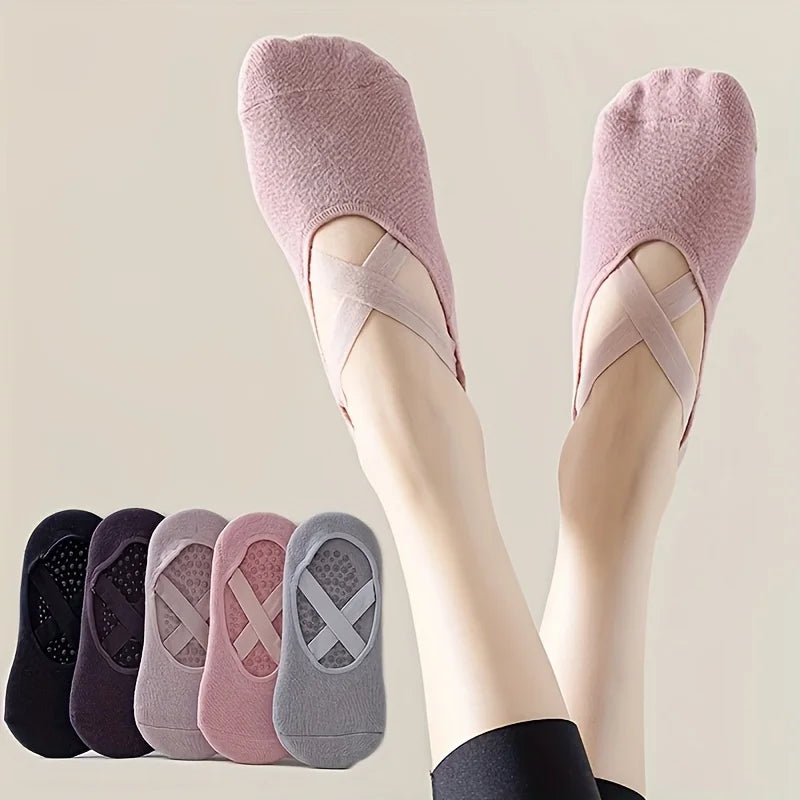 Anti-Slip Yoga & Pilates Socks One Size