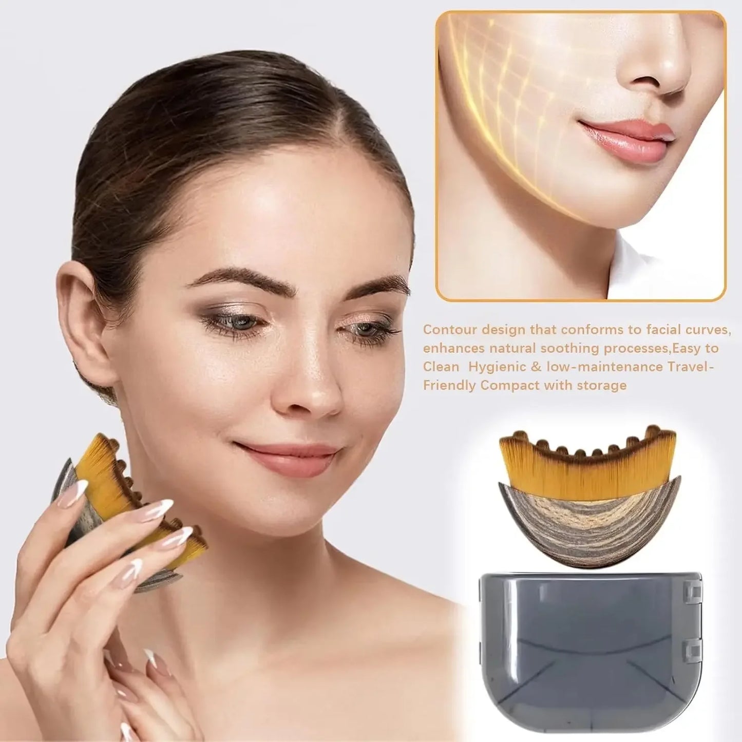 Lymphatic Contour Face Brush