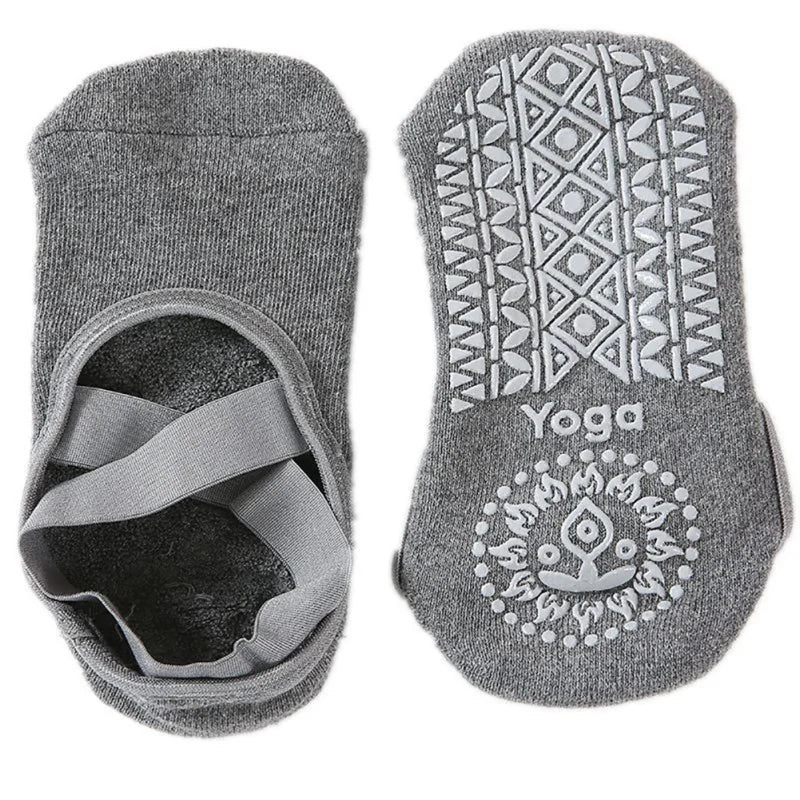 Anti-Slip Ballet Bandage Yoga Socks