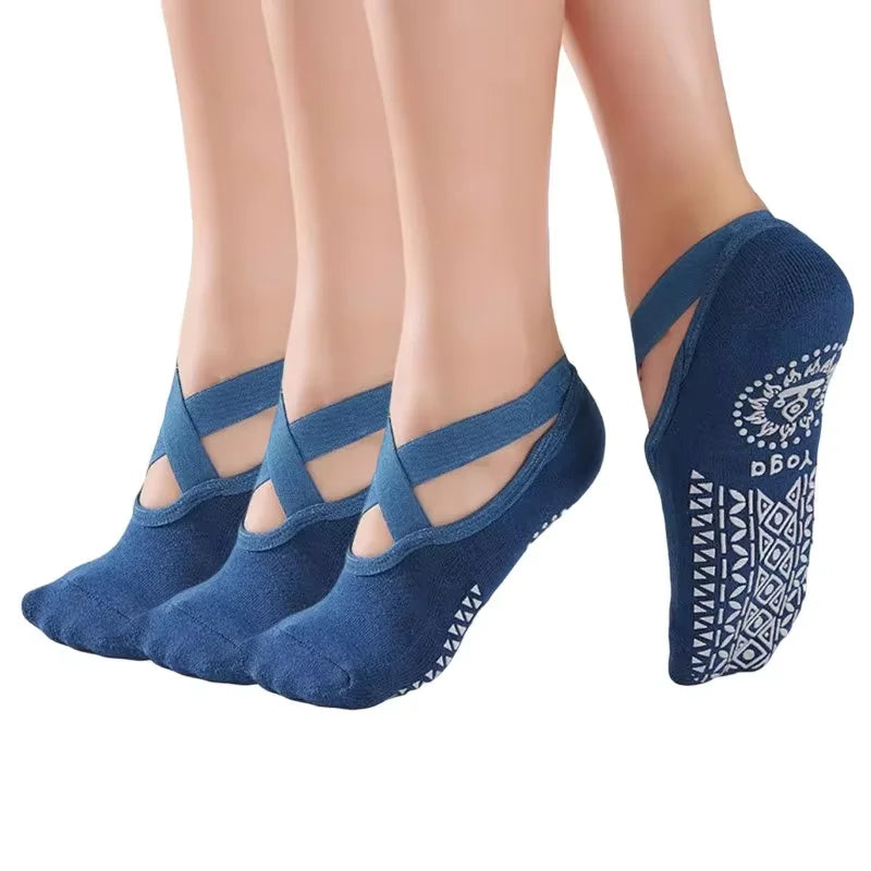 Anti-Slip Ballet Bandage Yoga Socks