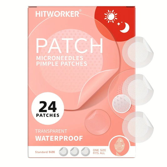 24pcs Daytime Hydrocolloid Acne Patches