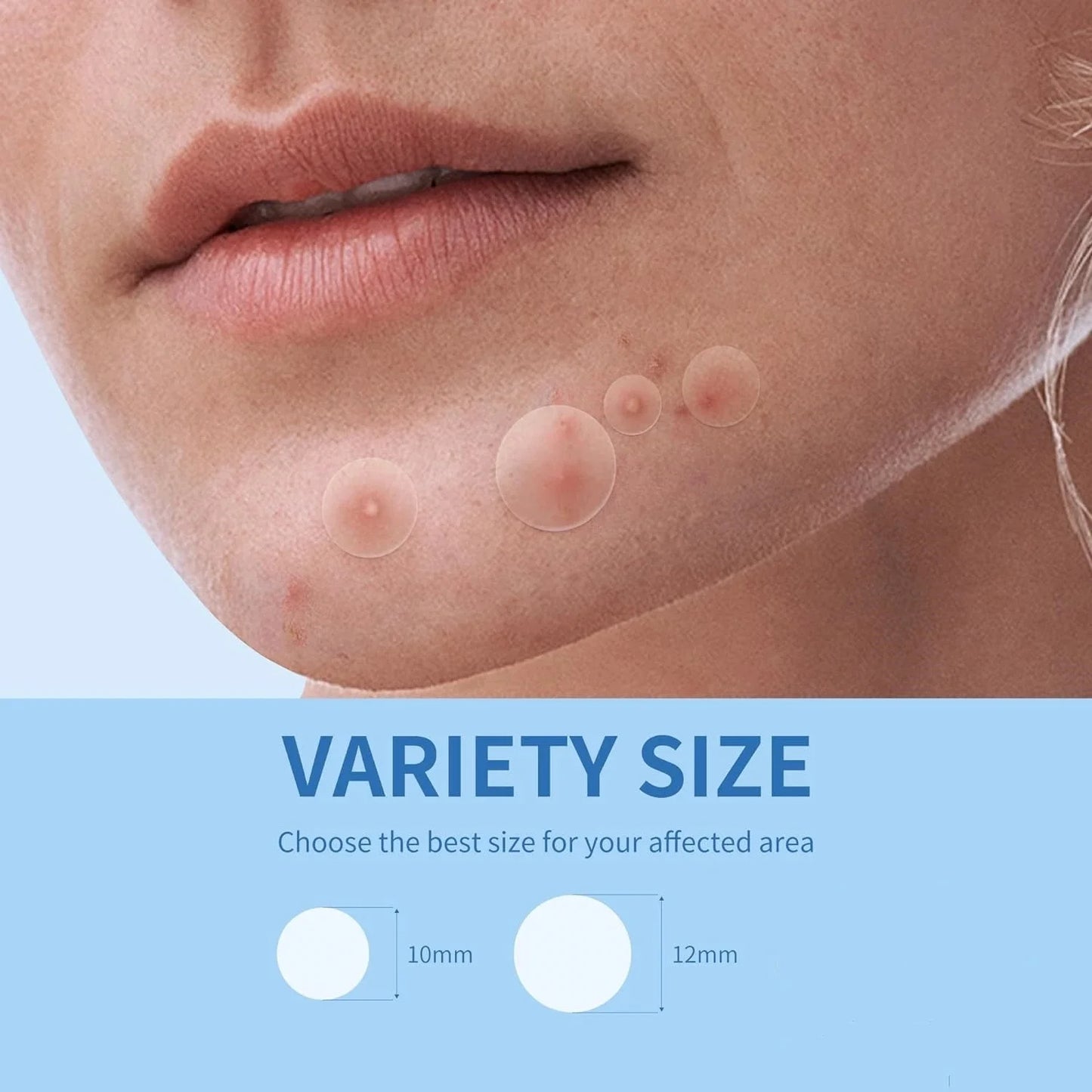 24pcs Daytime Hydrocolloid Acne Patches