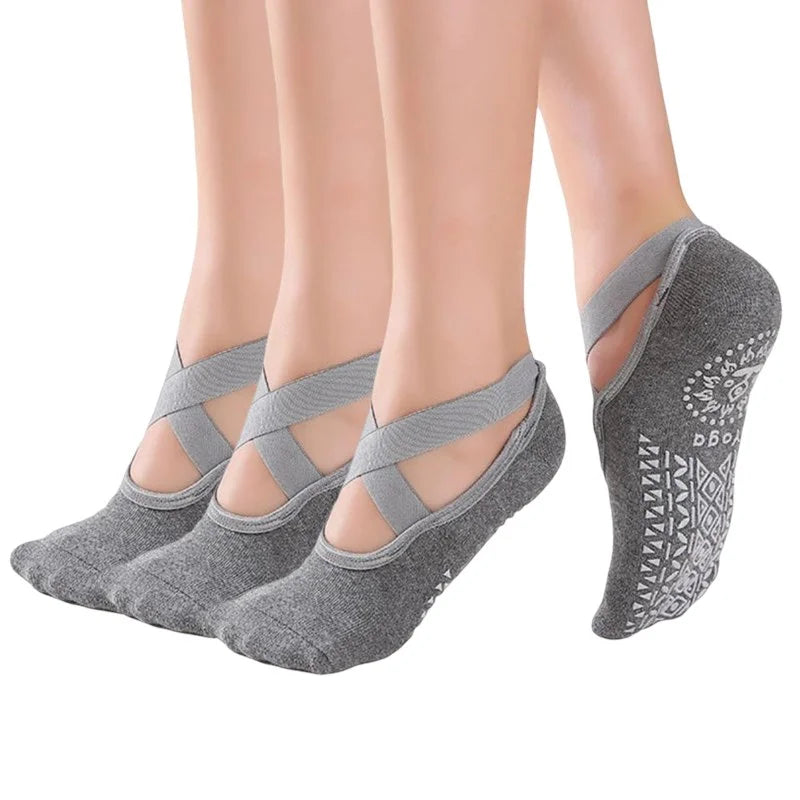 Anti-Slip Ballet Bandage Yoga Socks