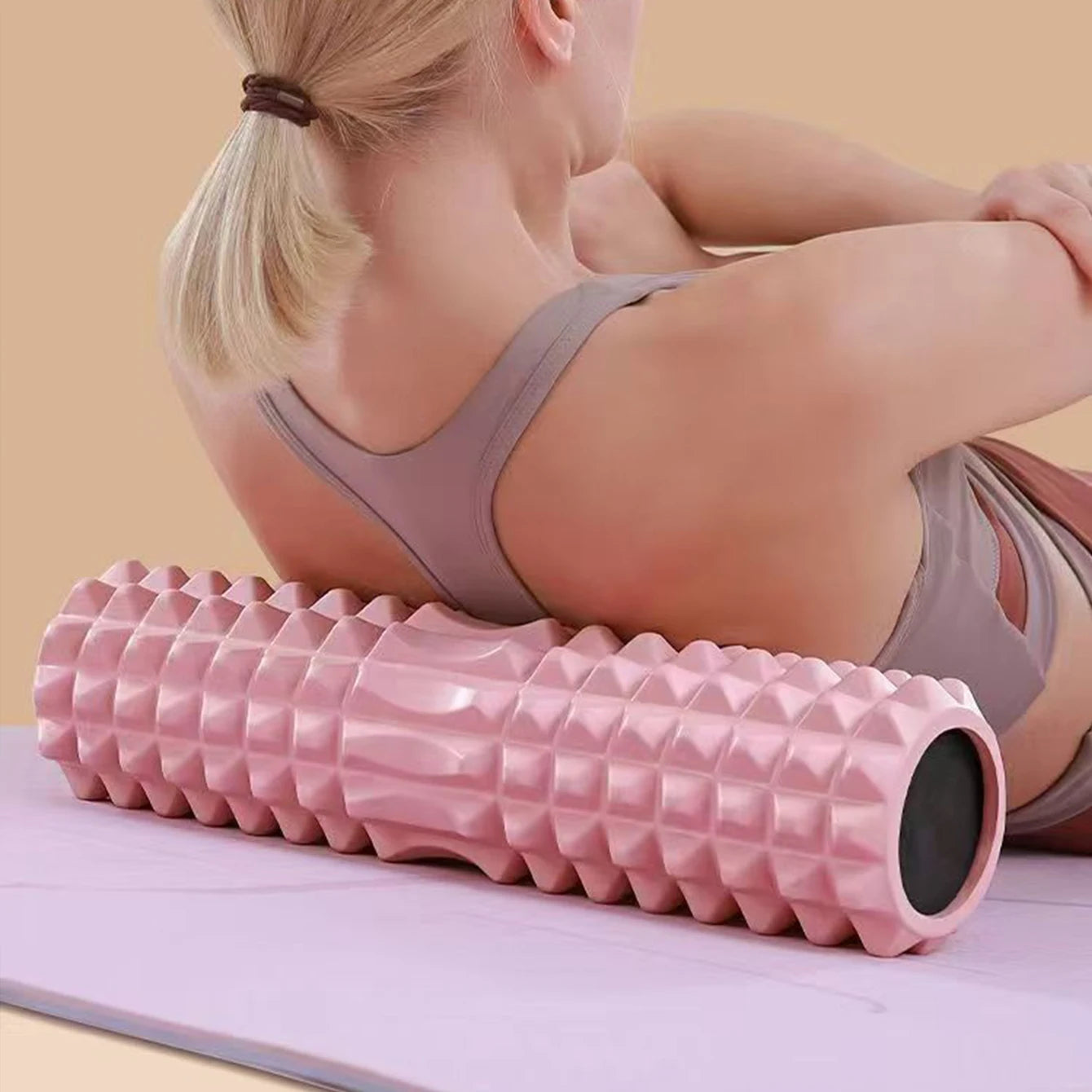 🌸 Bloom Crescent Yoga Column (30 - 45cm) 🌸