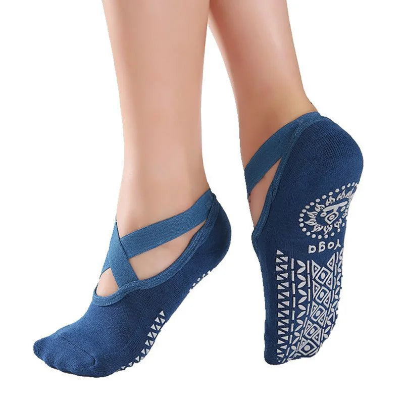 Anti-Slip Ballet Bandage Yoga Socks